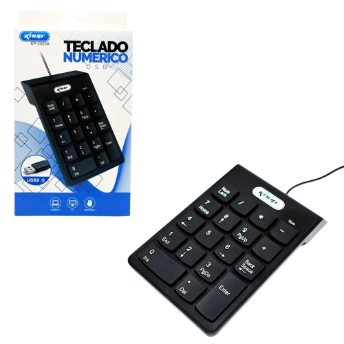  - Teclado - Central - unidade    Cod. MINI TECLADO NUMRICO KP-2003A